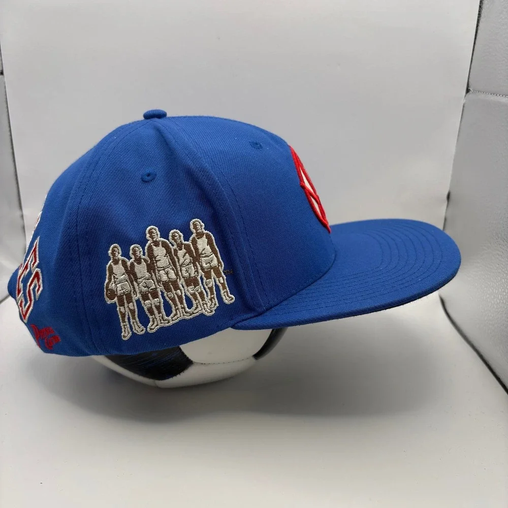 Physical Culture Los Angeles Red‎ Devils Basketball Club Snapback Hat Blue